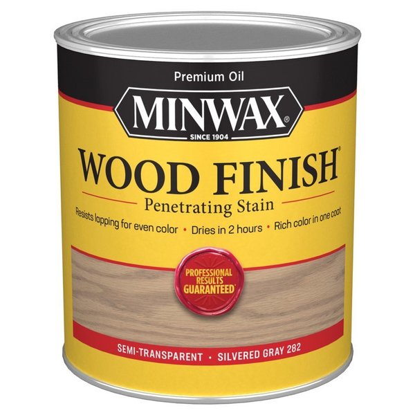 Minwax Stain Wood Silvered Gry Finish 701024444